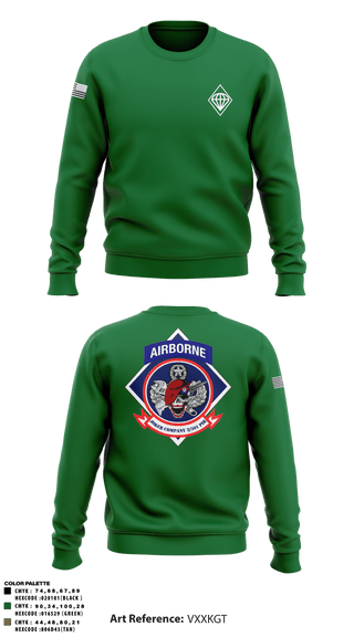 Crew Neck Sweatshirt, , Army, Teamtime, Team time, sublimation, custom sports apparel, team uniforms, spirit wear, spiritwear, sports uniforms, custom shirts, team store, custom team store, fundraiser sports, apparel fundraiser
