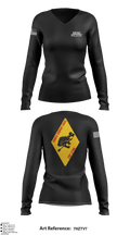 CHAOS COMPANY 95825038 Women's Long Sleeve V-neck Shirt - 7