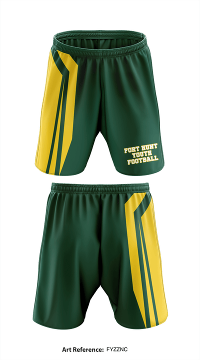 Fort Hunt Youth Football 18091317 Athletic Shorts With Pockets - 1