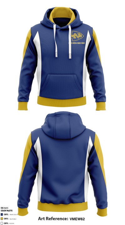 North Myrtle Beach Cheer 56903655 Hoodie - 1