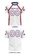 Downtown Giants Youth Football 68980247 Short Sleeve Performance Shirt - 5
