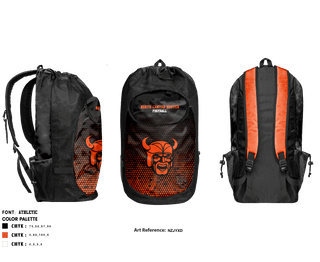 Gear Bag, North canton Hoover Vikings baseball, Baseball, Teamtime, Team time, sublimation, custom sports apparel, team uniforms, spirit wear, spiritwear, sports uniforms, custom shirts, team store, custom team store, fundraiser sports, apparel fundraiser