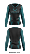 New Augusta Public Academy North Middle School 1913835 Women's Long Sleeve V-neck Shirt - 1