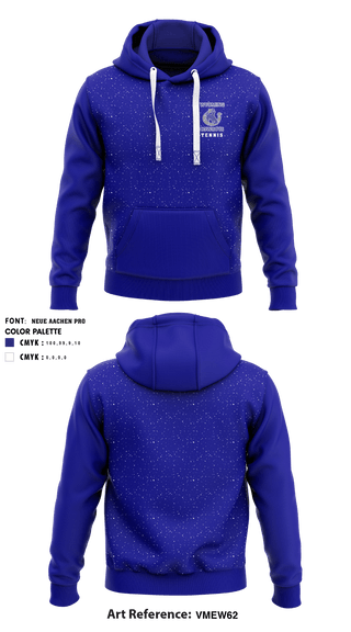 Hoodie, Wyoming High School Tennis, Tennis, Teamtime, Team time, sublimation, custom sports apparel, team uniforms, spirit wear, spiritwear, sports uniforms, custom shirts, team store, custom team store, fundraiser sports, apparel fundraiser