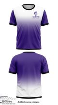 Downers Grove North Trojans 7335416 Short Sleeve Performance Shirt - 1