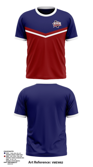 Short Sleeve Performance Shirt, Billy Ryan High School Track, Track & Field, Teamtime, Team time, sublimation, custom sports apparel, team uniforms, spirit wear, spiritwear, sports uniforms, custom shirts, team store, custom team store, fundraiser sports, apparel fundraiser