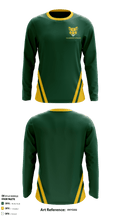 Blackhawk High School Bowling 9576849 Long Sleeve Performance Shirt - 1