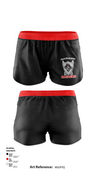 Women's Shorts, Rivera Raiders, Softball, Teamtime, Team time, sublimation, custom sports apparel, team uniforms, spirit wear, spiritwear, sports uniforms, custom shirts, team store, custom team store, fundraiser sports, apparel fundraiser