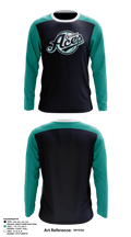 Oconee Aces 39035175 Long Sleeve Performance Shirt - 1