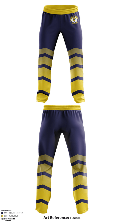 Flowing Wells High School Basketball 88063791 Sweatpants - 1
