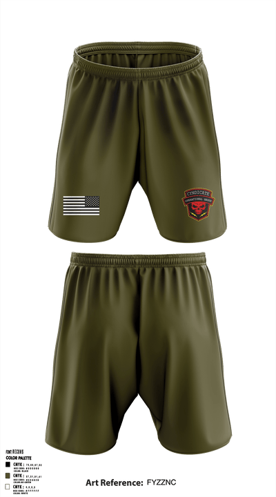 Cyndicate Operational Group 92143460 Athletic Shorts With Pockets - 3