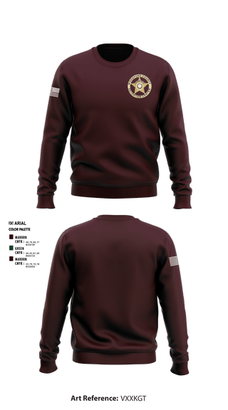 Crew Neck Sweatshirt, , Police, Teamtime, Team time, sublimation, custom sports apparel, team uniforms, spirit wear, spiritwear, sports uniforms, custom shirts, team store, custom team store, fundraiser sports, apparel fundraiser