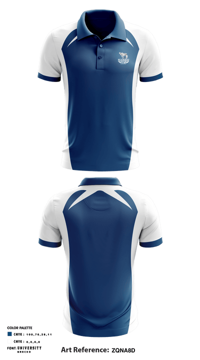 Lincoln-Way East High School Golf 53204145 Short Sleeve Performance Polo - 1