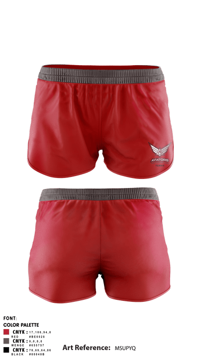 Cedar Valley High School 89885314 Women's Shorts - 1