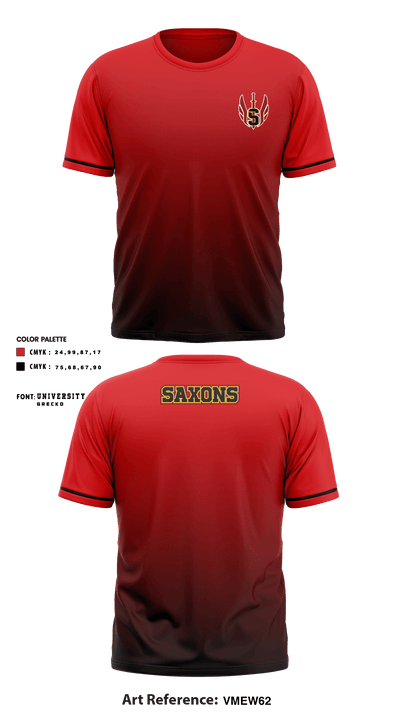 Schaumburg High School Bowling 29259600 Short Sleeve Performance Shirt - 3