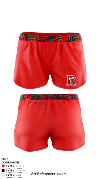 Women's Shorts, Renton Redhawks, Tennis, Teamtime, Team time, sublimation, custom sports apparel, team uniforms, spirit wear, spiritwear, sports uniforms, custom shirts, team store, custom team store, fundraiser sports, apparel fundraiser