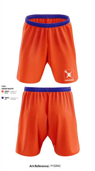 Athletic Shorts With Pockets, Titans Lacrosse, Men's Lacrosse, Teamtime, Team time, sublimation, custom sports apparel, team uniforms, spirit wear, spiritwear, sports uniforms, custom shirts, team store, custom team store, fundraiser sports, apparel fundraiser