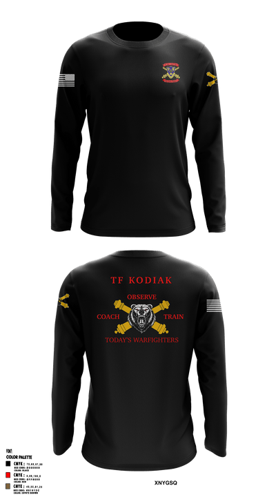 TF Kodiak, 2-362 FA 24243903 Long Sleeve Performance Shirt - 1