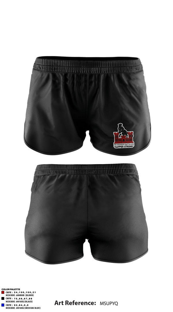 Ranger Panties, , Army, Teamtime, Team time, sublimation, custom sports apparel, team uniforms, spirit wear, spiritwear, sports uniforms, custom shirts, team store, custom team store, fundraiser sports, apparel fundraiser