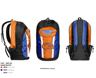 Gear Bag, Robert B Glenn High School Football, Football, Teamtime, Team time, sublimation, custom sports apparel, team uniforms, spirit wear, spiritwear, sports uniforms, custom shirts, team store, custom team store, fundraiser sports, apparel fundraiser