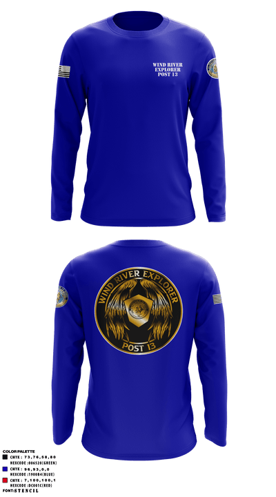 Wind River Explorer Post 13 83614343 Long Sleeve Performance Shirt - 5