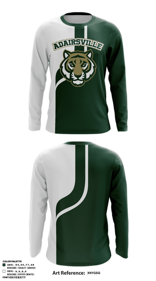 Long Sleeve Performance Shirt, Adairsville High School Track, Track & Field, Teamtime, Team time, sublimation, custom sports apparel, team uniforms, spirit wear, spiritwear, sports uniforms, custom shirts, team store, custom team store, fundraiser sports, apparel fundraiser