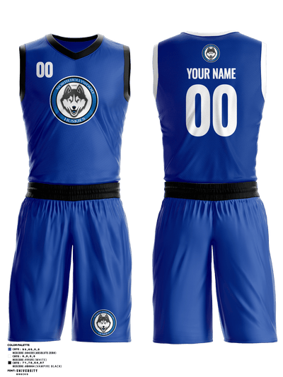 North Hollywood High School Basketball 22890795 Basketball Uniform - 1