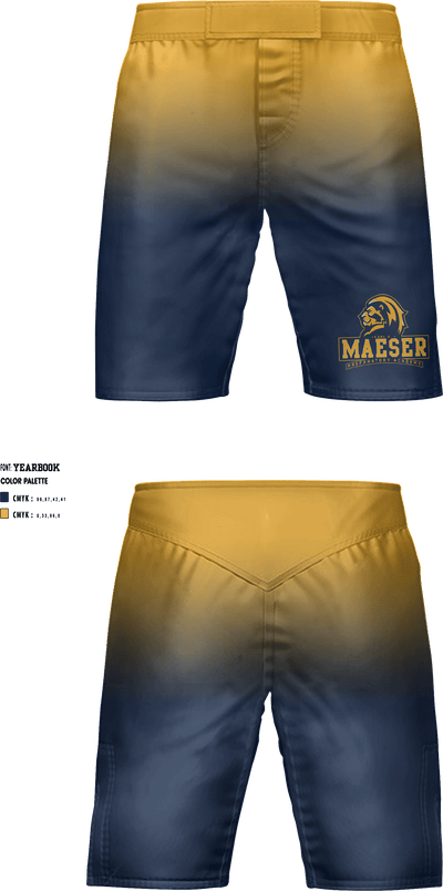 Karl G Maeser Preparatory Academy Wrestling 50718389 Fight Shorts - 1