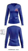 Texas Glory Fastpitch 19340347 Women's Long Sleeve V-neck Shirt - 5