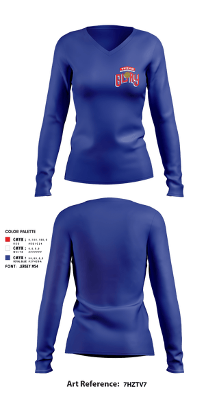 Women's Long Sleeve Vneck Shirt, Texas Glory Fastpitch, Softball, Teamtime, Team time, sublimation, custom sports apparel, team uniforms, spirit wear, spiritwear, sports uniforms, custom shirts, team store, custom team store, fundraiser sports, apparel fundraiser