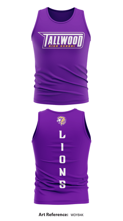 Tallwood Track & Field 44257356 Track Singlet - 4