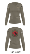 944 ASTS TCCC 40011689 Women's Long Sleeve V-neck Shirt - 44