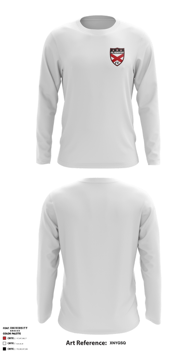 Alabama FC 6060927 Long Sleeve Performance Shirt - 10
