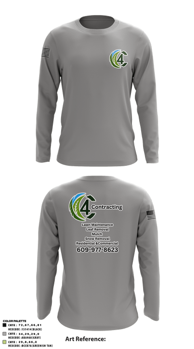 C4 36536830 Long Sleeve Performance Shirt - 3