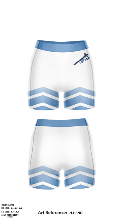 R B Stall High School Volleyball 96742384 Women's Compression Shorts - 2