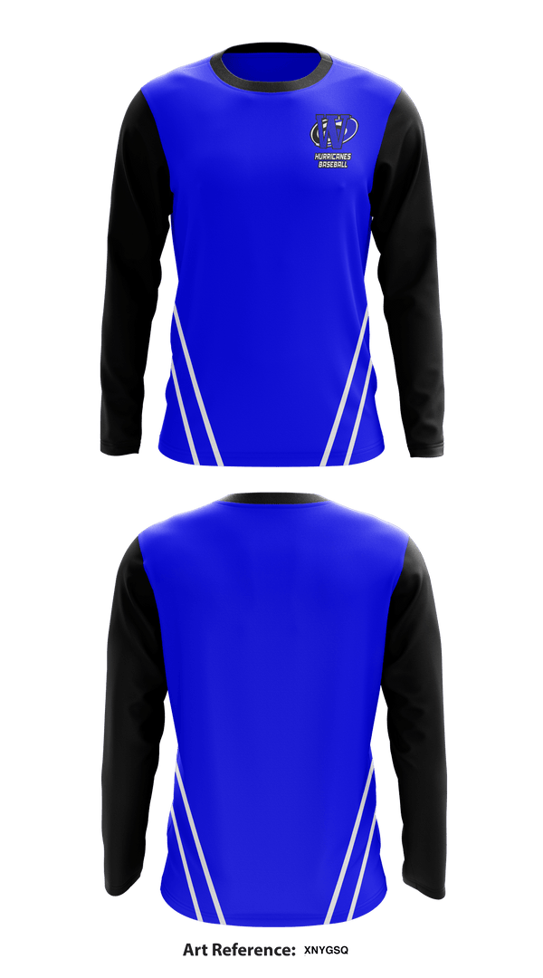 Long Sleeve Performance Shirt, Hurricanes Baseball, Baseball, Teamtime, Team time, sublimation, custom sports apparel, team uniforms, spirit wear, spiritwear, sports uniforms, custom shirts, team store, custom team store, fundraiser sports, apparel fundraiser
