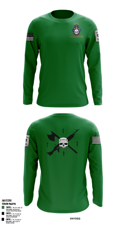 Gunfighters 67684363 Long Sleeve Performance Shirt - 1