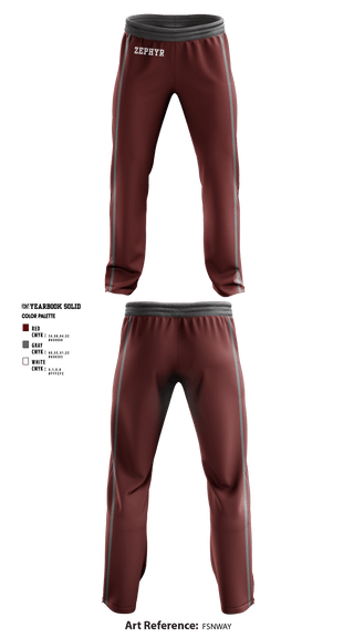 Sweatpants, ZEPHYR, Track & Field, Teamtime, Team time, sublimation, custom sports apparel, team uniforms, spirit wear, spiritwear, sports uniforms, custom shirts, team store, custom team store, fundraiser sports, apparel fundraiser