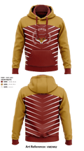 Johnakin Middle School football 63473256 Hoodie - 1