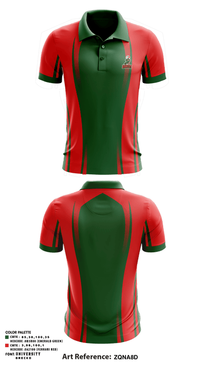 Adams City High School 21883484 Short Sleeve Performance Polo - 1