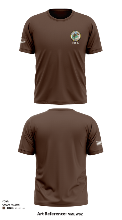 Beachmaster Unit Two 44478017 Short Sleeve Performance Shirt - 1