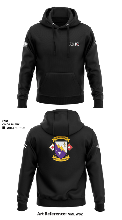 98th CA BN S6 97600586 Hoodie - 3