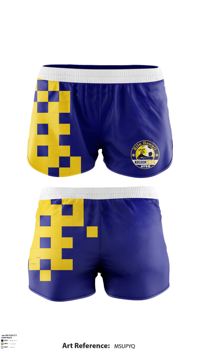 Hilo Ayso Region 274 Soccer 9795478 Womens Soccer Shorts - 1