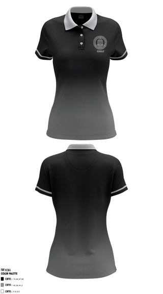 Women's Short Sleeve Performance Polo, Carbondale Community High School Golf, Golf, Teamtime, Team time, sublimation, custom sports apparel, team uniforms, spirit wear, spiritwear, sports uniforms, custom shirts, team store, custom team store, fundraiser sports, apparel fundraiser