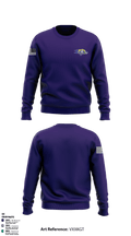 USS NEVADA SSBN 733 65073503 Crew Neck Sweatshirt - 1