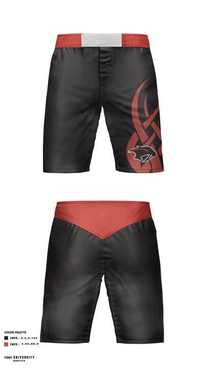 Shakopee High School Wrestling 44242608 Fight Shorts - 1