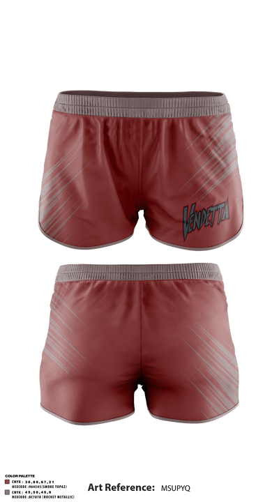Vendetta Brimhall 17665496 Track Shorts - 1
