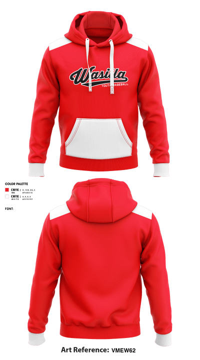 Wasilla Youth Baseball League 27960010 Hoodie - 2