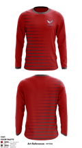 Cedar Valley High School 89885314 Long Sleeve Performance Shirt - 1