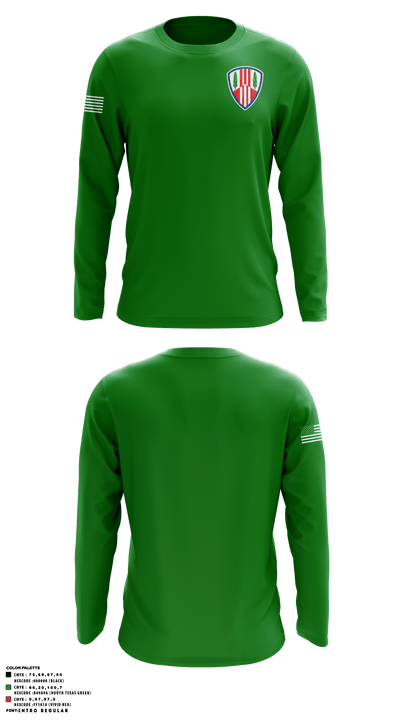 104th MP BN HHD 71367291 Long Sleeve Performance Shirt - 2